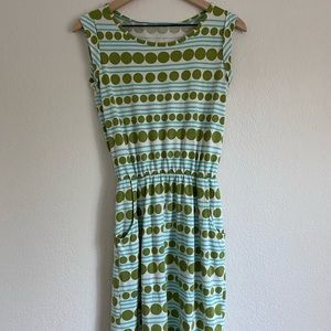 Boden Dress with pockets and adorable pattern!